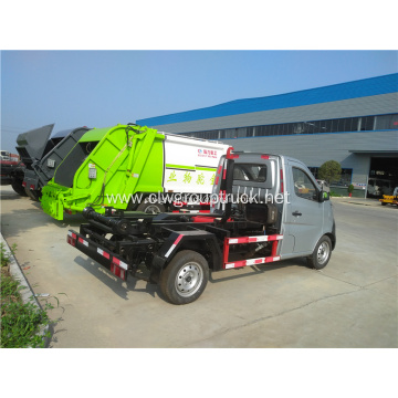 ChangAn mini garbage truck can lift bucket